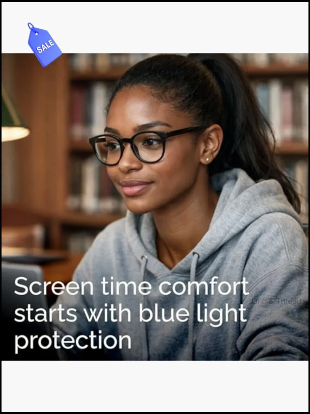 Blue Light Blocking Glasses 3 Pack Women Round TR90 Frame UV Protection